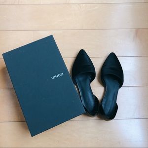 Vince Nina d’Orsay Flat Calf Hair